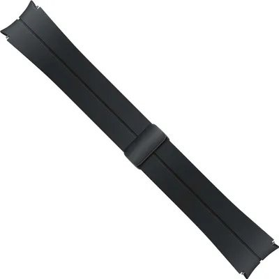 Produktbild von Samsung ET-SFR92LBEGEU, Schwarz, Samsung, Galaxy Watch4, Galaxy Watch4 Classic, Galaxy Watch5, Galaxy Watch5 Pro, Galaxy Watch6, Galaxy..., Fluor-Elastomer, Titan, Schwarz, 24,2 mm