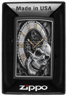 Obrázok produktu pre Zzapalova ZIPPO SKULL CLOCK 60004591