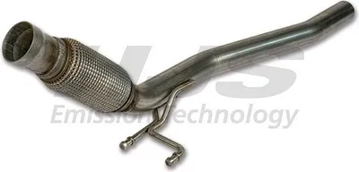 Produktbild von HJS 91 11 1667 Flexrohr Auspuff Abgasrohr 90mm für VW GOLF VI (5K1) Golf V Schrägheck (1K1) TOURAN (1T1, 1T2) Passat Variant (3C5) für AUDI