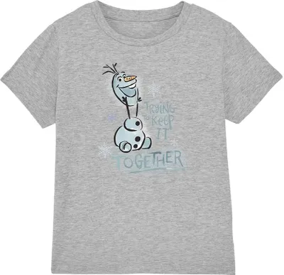 Produktbild von Frozen - "Trying To Keep It Together" T-Shirt für Kinder TV4173 (128) (Sport Heide)