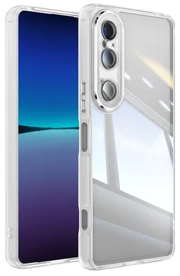 Produktbild von Für Sony Xperia 1 VI Armor Hybrid Acryl TPU Schutz Hülle Cover Case Transparent