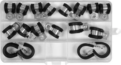 Produktbild von YATO Schlauchschellen-Set YT-067833 8 x (6mm)mm 4 x (8mm)mm 2 x (10mm)mm 2 x (13mm)mm 2 x (16mm)mm