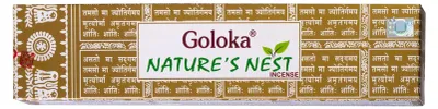 Produktbild von Goloka Räucherstäbchen "Nature`s Nest" 15gr.