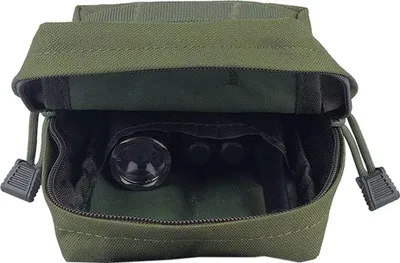 Image de Sacoche de foin tactique pour hommes - 2 pièces Molle Pouch pour téléphone portable et accessoires