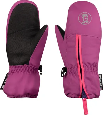 Imagen del producto de TROLLKIDS, guantes impermeables para niños, color rosa, talla 2-3 años