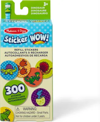 Zdjęcie produktu dla Melissa & Doug Naklejki Wow 300 sztuk - Dinozaury