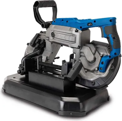 Produktbild von Scheppach Metallbandsäge MBS1200xt | 127mm Schnitthöhe | 1100W Motor | LED Licht | abnehmbar | variable Schnittgeschwindigkeiten von 0 bis 2,4 m/s