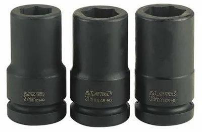 Produktbild von Langer Kraftsteckschlüssel mit 1" 32 mm Griff