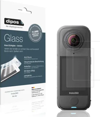 Zdjęcie produktu dla 2x dipos GlassAR Insta360 X4 Air