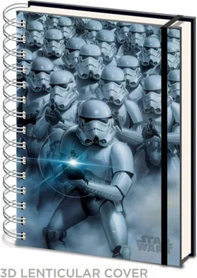 Produktbild von Star Wars - Premium Notizbücher - Stormtrooper Lenticular