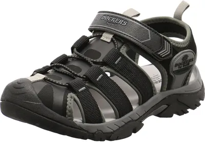 Produktbild von Dockers Jungen Sandale schwarz/grau