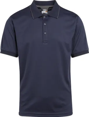 Produktbild von Regatta Professional - Poloshirt für Herren kurzärmlig RG10810 (3XL) (Marineblau/Mittelgrau)