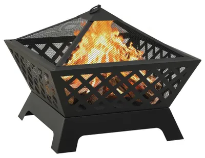 Obrázek produktu pro vidaXL Krb s pohrabáčem 64 cm XXL ocelový