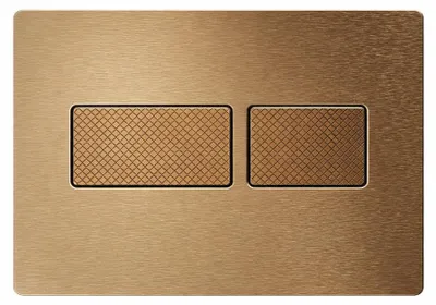 Produktbild von TECE WC-Betätigungsplatte TECEsolid, Edelstahl, für Zweimengentechnik, 9240435