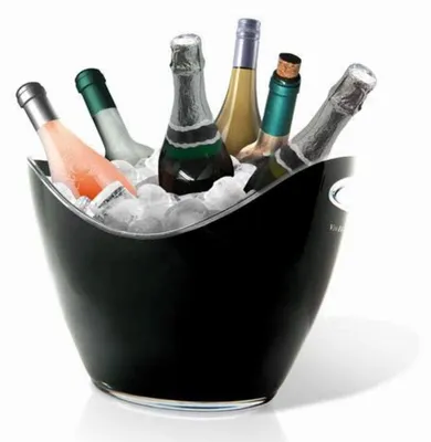 Obrázok produktu pre Vin Bouquet FIE 007 - Čierna chladiaca nádoba na 6 fliaš