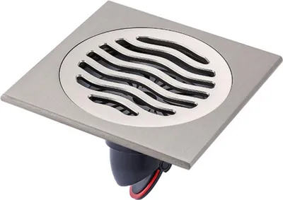 Image de INF Siphon de sol à lévitation magnétique - Nickel brossé et cuivre