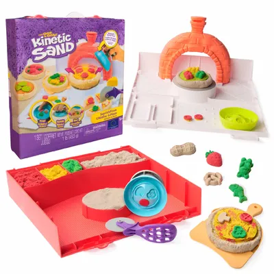 Produktbild von Kinetic Sand Pizza-Spielset