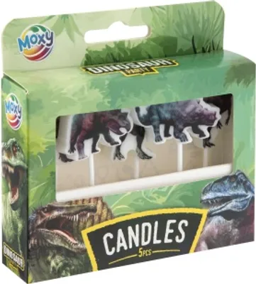 Obrázek produktu pro 3D svíčky - dino 5ks