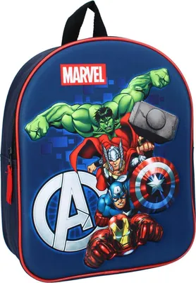 Immagine prodotto di Plecak Marvel 3D Avengers - Świecący, 32 cm, Oficjalna Licencja