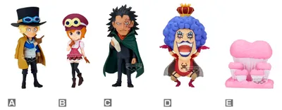 Produktbild von Bandai One Piece WCF – Sammlerfigur aus dem Kamabakka Königreich