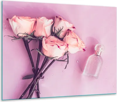 Obrázok produktu pre Kryt varnej dosky Sklenený kryt varnej dosky Splashback 60x52cm Roses