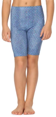Image de Leggings courts pour filles Merry Style MS10-406 (bleu à pois, taille 116)