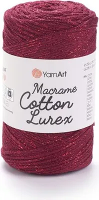 Produktbild von Yarn Art Macrame Baumwolle Polyester 2 mm 205 m 739 Schnur