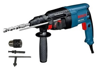 Image de Perforateur BOSCH GBH 2-26 Professional SDS-plus 830W + mandrin à clé + adaptateur