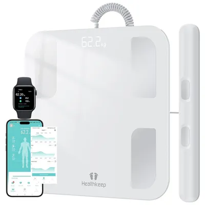 Immagine prodotto di Healthkeep Bilancia da bagno intelligente con bioimpedenza e 18 misurazioni