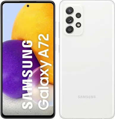Produktbild von Samsung Galaxy A72 4G SM-A725F, 17 cm (6.7"), 6 GB, 128 GB, 64 MP, Android 11, Weiß