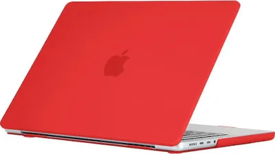 Produktbild von Mobigear Matte MacBook Pro 14 Zoll (2021-2026) Hardcase Hülle MacBook Case - Rot - Model A2442 / A2779 / A2918 / A2992 / A3401 / A3112 / A3434 / A3427 / A3426