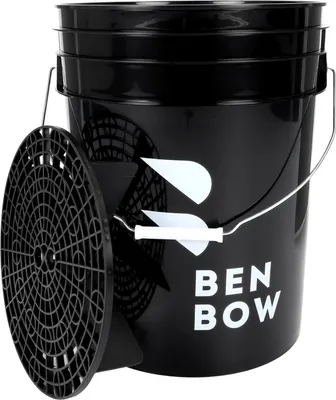 Produktbild von Wascheimer 20 Liter Schwarz inkl. Schmutzsieb - Robust und langlebig