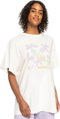 Produktbild von Roxy Sweet Flowers Kurzarm-t-shirt Weiß S Frau Weiß S