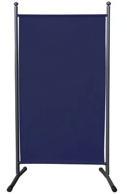 Produktbild von Paravent Outdoor Wetterfest 180 x 78 cm Blau | Raumteiler Stellwand Innen | Garten & Balkon Sichtschutz Blickdicht