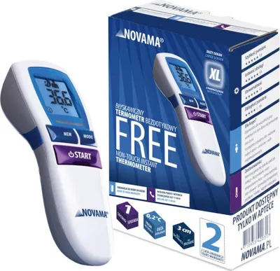 Produktbild von $ Novama Free Thermometer, berührungslos, 1 Stück