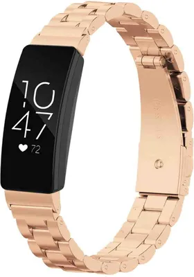 Image de imoshion Bracelet en acier pour le Fitbit Inspire 2 / HR / ACE2 / ACE3 - Rose Gold