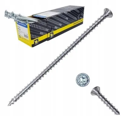 Produktbild von Domax Holzbauschrauben 8x450mm Vollgewinde Senkkopf 1 Stück