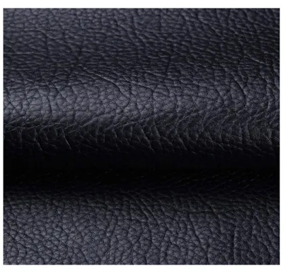 Productafbeelding van Zwart kunstleer voor meubelbekleding en diverse creatieve toepassingen