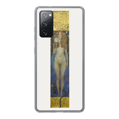 Produktbild von MuchoWow® Handyhülle Schutzhülle Hülle für Samsung Galaxy S20 FE Nuda veritas - Gustav Klimt Silikon Softcase Handy Hülle - Abdeckung