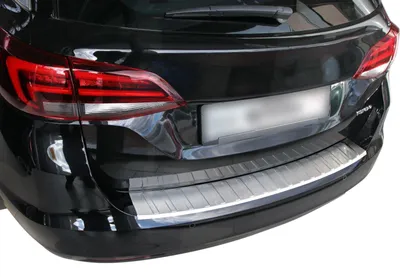 Für Opel Astra K Sports Tourer ab 2015- LADEKANTENSCHUTZ Edelstahl MATT Schutz in der Farbe von Recambo e.K.