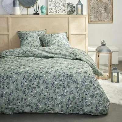 Image de Parure de lit double - TODAY - Sunshine 16,14 - 240 x 260 cm - 100 % coton imprimé