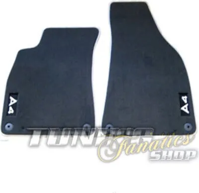 Zdjęcie produktu dla 2x Oryginalne welurowe dywaniki podłogowe Audi Premium FRONT Audi A4 8E 8H B6 B7
