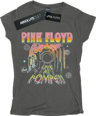 Image de Pink Floyd - "Live At Pompeii" T-shirt pour femme BI36671 (XXL) (Charbon de bois)