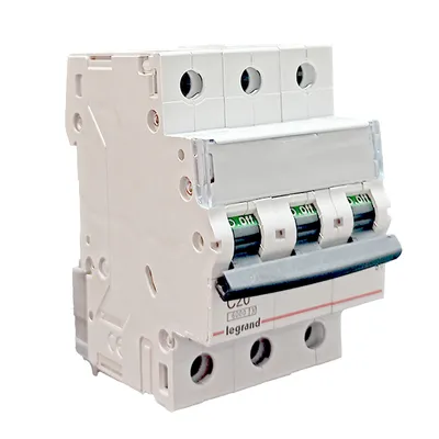 Produktbild von Legrand 403546 TX3 LS-Schalter C 20A 3-polig 6kA 400VAC 3TE