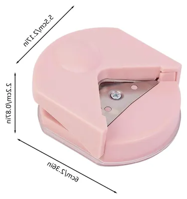 Produktbild von Eckenrunder Stanzer - Rundungsstanzer für Papierbasteln, Foto-Eckenstanzer für Kartenherstellung und DIY-Projekte