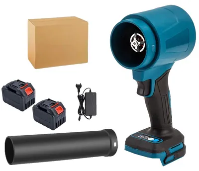 Produktbild von Turbo-Bläser, 4000W Leistung, 400 m/s Windgeschwindigkeit, 2 Batterien