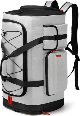 Image de Sac de sport pour homme - Grand sac de voyage avec compartiment à chaussures - 75 litres