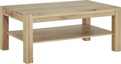 Produktbild von Couchtisch Wohnzimmertisch Sofatisch Wildeiche massiv - (673)