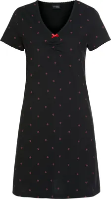 Produktbild von Vivance Dreams Nachthemd schwarz-black Größe 36/38