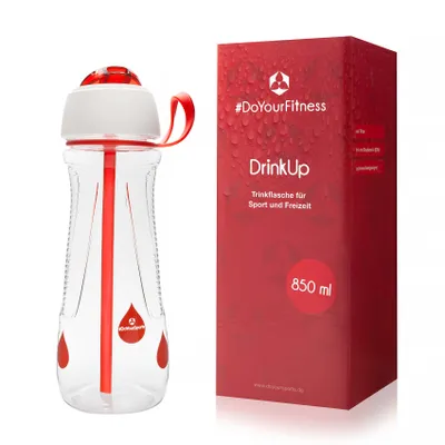 Produktbild von #DoYourFitness "DrinkUp" Sportflasche - 850ml - Rot